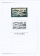 Bund 2000 Passau Schwarzdruck Und Hologrammdruck SD 23 Aus Jahrbuch (G7901) - Brieven En Documenten