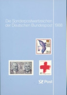 Bund Jahrbuch 1988 Mit Allen Marken Postfrisch Und Schwarzdruck (XL9578) - Neufs