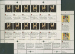 UNO Wien 1991 Erklärung Menschenrechte (III) 123/24 ZD-Bogen Postfrisch (C13944) - Blokken & Velletjes