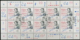 Bund 1996 100. Geb. Von Carl Zuckmayer Kleinbogen 1893 K Gestempelt (C15191) - Autres & Non Classés