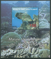Jemen (Republik) 1996 Einheimische Meeresfische Block 21 Postfrisch (C10493) - Yemen