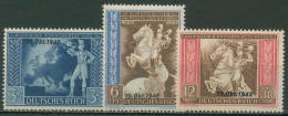 Deutsches Reich 1942 Postkongress Mit Aufdruck 823/25 Postfrisch - Unused Stamps