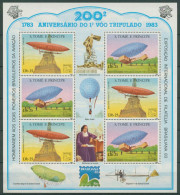 Sao Tomé Und Príncipe 1983 Luftfahrt Luftschiff 827/28 K Postfrisch (SG27052) - São Tomé Und Príncipe