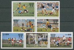 Sao Tomé Und Príncipe 1978 Fußball-WM Argentinien 541/47 A ZD Postfrisch (C27054) - Sao Tome Et Principe