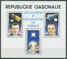 Gabun 1981 Erfolge Der Raumfahrt Astronauten Block 42 Postfrisch (C27120) - Gabón (1960-...)