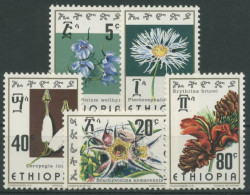 Äthiopien 1976 Pflanzen Blumen 844/48 Postfrisch - Etiopia