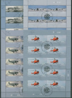 Bund 2008 Wohlfahrt: Flugzeuge Hubschrauber 2670/73 K Gestempelt (C15849) - Altri & Non Classificati