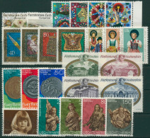 Liechtenstein Jahrgang 1977 Komplett Gestempelt (G6509) - Used Stamps