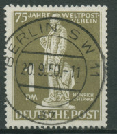 Berlin 1949 75 Jahre Weltpostverein UPU, Heinrich Von Stephan 40 TOP-Stempel - Gebruikt