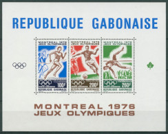 Gabun 1976 Olymp. Sommerspiele Montreal Hochsprung Block 30 Postfrisch (C27008) - Gabon (1960-...)