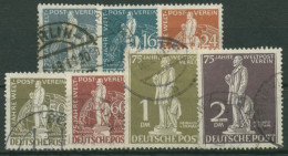 Berlin 1949 Weltpostverein UPU 35/41 Gestempelt, Zum Teil Kleine Zahnfehler - Usati