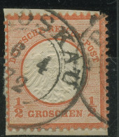 Deutsches Reich 1872 Adler Mit Kleinem Brustschild 3 Gestempelt - Gebraucht