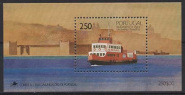 Portugal 1989 Transportmittel Fährschiff Block 65 Postfrisch (C91102) - Blocks & Kleinbögen