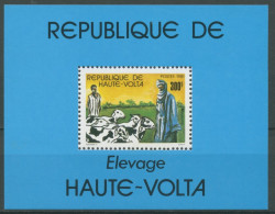 Obervolta 1981 Haustiere Schafe Schäfer Block 57 Postfrisch (C27001) - Haute-Volta (1958-1984)