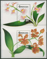 Grenada 1994 Orchideen Block 371/72 Postfrisch (C94558) - Grenada (1974-...)