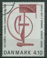 Dänemark 1988 Französisches Kulturjahr Metallkunst 928 Gestempelt - Oblitérés