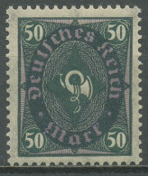 Deutsches Reich 1922 Posthorn 2-farbig, Walzendruck 209 W B Postfrisch Geprüft - Unused Stamps