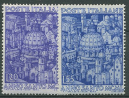 Italien 1950 Heiliges Jahr St.-Peter-Dom 793/94 Postfrisch - 1946-60: Mint/hinged