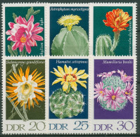DDR 1970 Pflanzen Kakteen 1625/30 Postfrisch - Neufs