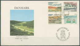 Dänemark 1978 Mitteljütland Ersttagsbrief 664/67 FDC (X96615) - FDC