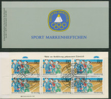 Bund Deutsche Sporthilfe 1982 Markenheftchen SMH 4 (1127) SST BERLIN (C19600) - Sonstige & Ohne Zuordnung