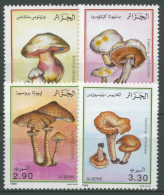Algerien 1989 Pilze Satanspilz Parasol Edelreizker 1010/13 Postfrisch - Algeria (1962-...)