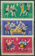DDR 1961 Pioniertreffen Erfurt 827/29 Postfrisch - Unused Stamps