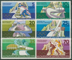 DDR 1975 Olympia'76 Winterspiele Innsbruck 2099/04 Postfrisch - Neufs