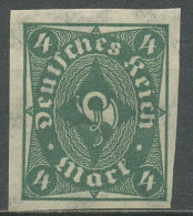 Deutsches Reich 1922/23 Posthorn Ungezähnt 226 A U Postfrisch - Neufs