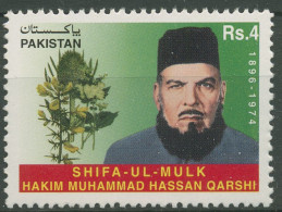 Pakistan 2002 Mediziner H.M.H.Qarshi Heilpflanzen 1140 Postfrisch - Pakistan