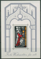 Bund 1977 Weihnachten Glasfenster Block 15 Postfrisch (C98633) - Sonstige & Ohne Zuordnung