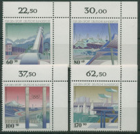 Bund 1993 Sporthilfe Olympiastadien 1650/53 Ecke 2 Postfrisch (E2083) - Unused Stamps