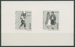 DDR 1984 Ausstellung Halle Hallore Schwarzdruck 2882/83 ZD S Postfr. (C93704) - Unused Stamps