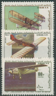 Syrien 1979 Luftfahrt Motorflug Flugzeuge 1437/39 Postfrisch - Syrië