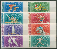 Ungarn 1968 Olympische Sommerspiele Mexiko 2434/41 B Postfrisch Geschnitten - Unused Stamps