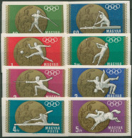 Ungarn 1969 Olympische Sommerspiele Mexiko Medaillen 2477/84 B Postfrisch - Nuevos