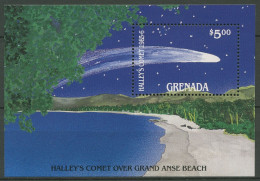 Grenada 1986 Halleyscher Komet Block 156 Postfrisch (C94542) - Grenade (1974-...)