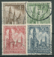 Berlin 1953 Kaiser-Wilhelm-Gedächtniskirche 106/09 Gestempelt - Oblitérés