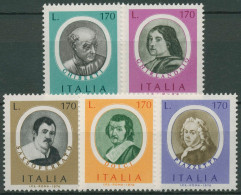 Italien 1976 Künstlerporträts 1549/53 Postfrisch - 1971-80: Mint/hinged