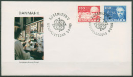 Dänemark 1980 Europa CEPT Persönlichkeiten Ersttagsbrief 699/00 FDC (X96620) - FDC