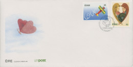 Irland 1994 Valentinstag Ersttagsbrief 843/44 FDC (X18598) - FDC
