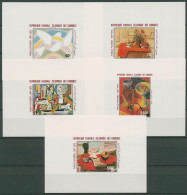 Komoren 1981 Pablo Picasso Gemälde 620/24 B Blocks Postfrisch (C29786) - Comoros