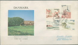 Dänemark 1975 Nordschleswig Ersttagsbrief 598/01 FDC (X96604) - FDC