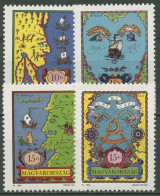 Ungarn 1992 EXPO Sevilla Entdeckung Amerikas 4190/93 A Postfrisch - Unused Stamps