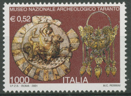 Italien 2001 Kunstschätze Etui Ohrhänger 2791 Postfrisch - 2001-10: Nieuw/plakker