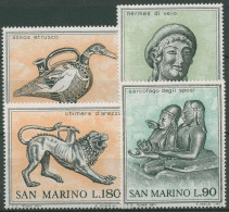 San Marino 1971 Kunst Der Etrusker Skulpturen 980/83 Postfrisch - Nuovi