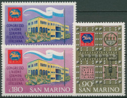 San Marino 1971 Philatelistische Presse In Italien 977/79 Postfrisch - Nuovi