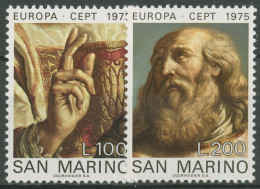 San Marino 1975 Europa CEPT Gemälde 1088/89 Postfrisch - Ungebraucht