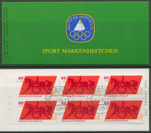 Bund Deutsche Sporthilfe 1980 Markenheftchen SMH 2 (1047) Gestempelt (C19595) - Altri & Non Classificati