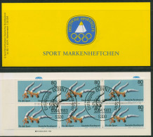 Bund Deutsche Sporthilfe 1983 Markenheftchen SMH 5 (1172) Gestempelt (C19603) - Autres & Non Classés